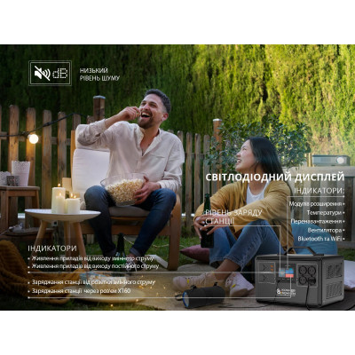 Könner & Söhnen Портативна електростанція Konner&Sohnen KS 2400PS, 2400Вт, 2240Вт/рік, LifePo4, Bluetooth, 25.9кг