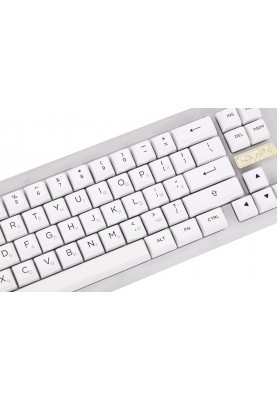 Akko Клавіатура механічна ACR Pro 68 68Key, CS Crystal, USB-A, Hot-swappable, EN/UKR, RGB, Білий