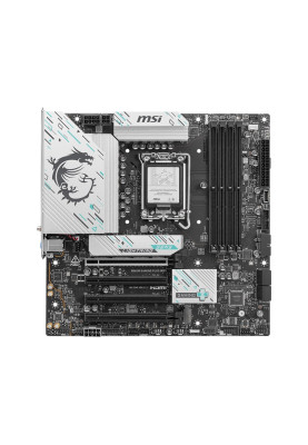 MSI Материнcька плата B860M GAMING PLUS WIFI s1851 B860 4xDDR5 M.2 HDMI DP WiFi BT mATX