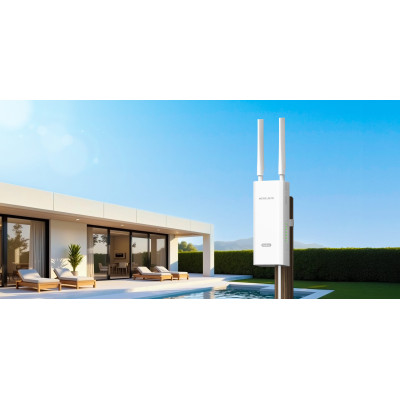 Mercusys Маршрутизатор MB118-4G N300, 4G/LTE, 1xFE LAN, outdoor