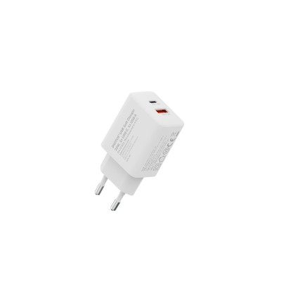 Digitus Зарядний пристрій GaN 1хUSB-C, 1хUSB-A, 30W