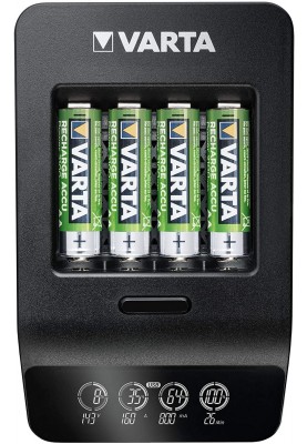 VARTA Зарядний пристрій LCD Smart Plus CHARGER+4xAA 2100 mAh