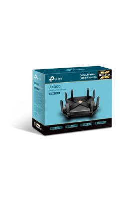 TP-Link Маршрутизатор ARCHER AX6000 8xGE LAN 1xGE WAN BT USB3.0 USB-C MU-MIMO OFDMA