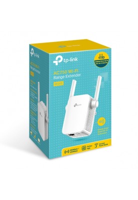 TP-Link Повторювач Wi-Fi сигналу RE205 AC750 1хFE LAN MESH ext. ant x2