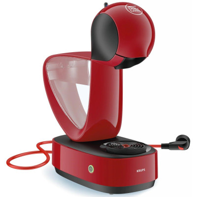 Krups Кавоварка капсульна Infinissima, 1.2л, капсули NESCAFE Dolce Gusto, червоний