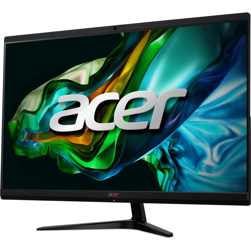 Acer Комп'ютер персональний моноблок Aspire C24-1800 23.8" FHD, Intel i5-12450H, 16GB, F1024GB, UMA, WiFi, кл+м, без ОС, чорний