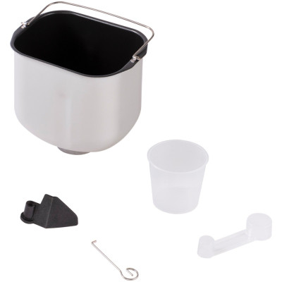 Russell Hobbs Хлібопічка 600Вт, програм-12, макс.вага -1кг, форма-прямокутник, пластик, білий