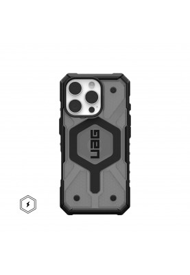 UAG Чохол для iPhone 16 Pro, Pathfinder Clear Magsafe, Ash