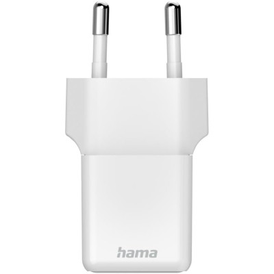 HAMA Зарядний пристрій мережевий 25Вт USB-С, PD, білий