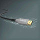 HAMA Кабель HDMI (AM/AM), 10м, 4K, active, чорний