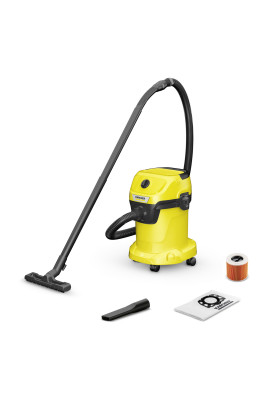 Karcher Пилосос професійний WD 3 V-17/4/20 1000Вт контейнер 17л 4.53кг