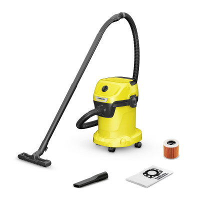 Karcher Пилосос професійний WD 3 V-17/4/20 1000Вт контейнер 17л 4.53кг