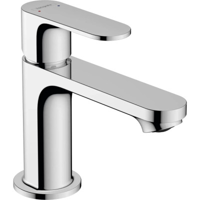 Hansgrohe Змішувач для раковини Hansgrohe Rebris S, довж.виливу - 84мм, зі зливним гарнітуром, хром.