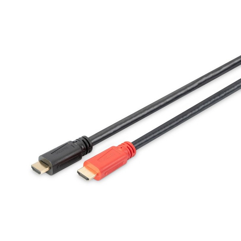 Digitus Кабель HDMI High speed з підсилювачем (AM/AM) 15m, black