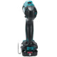 Makita Шуруповерт-дриль DF033DZ, акум, 10.8В, CXT, 0-450/0-1700 об/хв, 30/14Нм, 0.8кг, SOLO