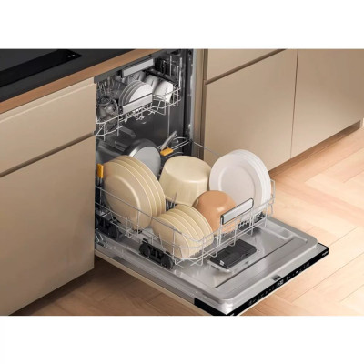 Whirlpool Посудомийна машина вбудовувана, 15компл., A+++, 60см, дисплей, 3й кошик, білий