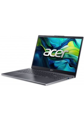 Acer Ноутбук Aspire 15 A15-51M 15.6" FHD IPS, Intel 5-120U, 16GB, F1TB, UMA, Lin, сірий