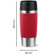 Tefal Термочашка Travel Mug Classic, 360мл, нержавіюча сталь, червоний