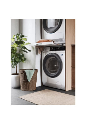Electrolux Комплект монтажний для з'єднання пральної машини з сушильною машиною, висувна полиця, білий