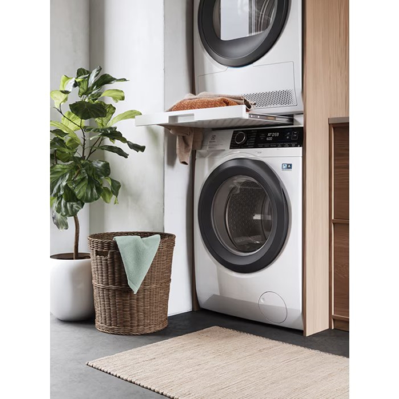 Electrolux Комплект монтажний для з'єднання пральної машини з сушильною машиною, висувна полиця, білий