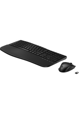 HP Комплект клавіатура та миша НР 680 Comfort Dual-Mode, BT, EN/UK, чорний