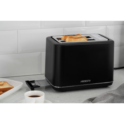 ARDESTO Тостер Elegance T-K301E 800 Вт, LED дисплей, пластик, чорний