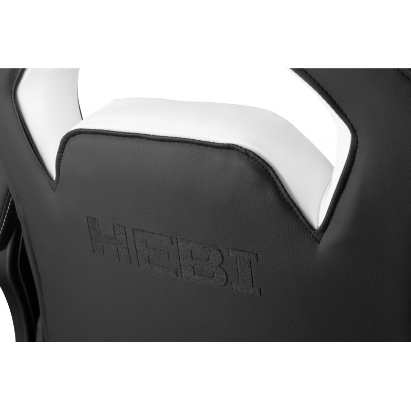 2E Gaming Ігрове крісло HEBI Black/White