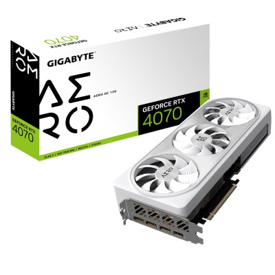 Gigabyte Відеокарта GeForce RTX 4070 12GB GDDR6 AERO OC