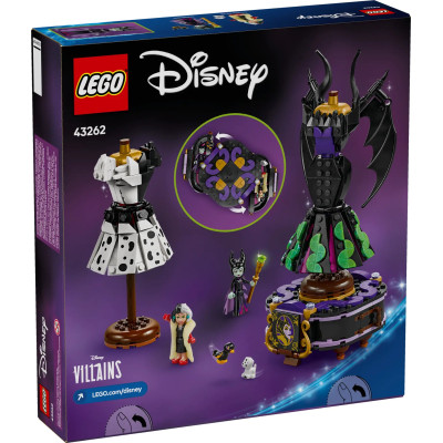 LEGO Конструктор Disney Classic Сукні Малефісенти та Лютелли де Віль
