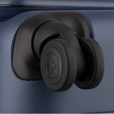 Wenger Валіза Wenger Skyon Hardside Large, велика, полікарбонат, TSA, 4 колеса, розширення, темно-синій Wenger Валіза Wenger Skyon Hardside Large, велика, полікарбонат, TSA, 4 колеса, розширення, темно-синій