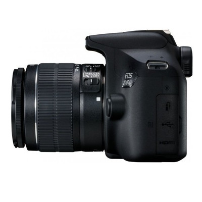 Canon Цифр. фотокамера дзеркальна EOS 2000D + об`єктив 18-55 IS II