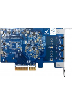 QNAP Мережева карта Dual-port (10Gbase-T) 10GbE PCIe Gen3 x4
