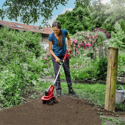 Einhell Культиватор акум GE-CR 18/20 Li E-Solo, 18В, PXC, шир. 20 см, глиб. 200 мм Einhell Культиватор акум GE-CR 18/20 Li E-Solo, 18В, PXC, шир. 20 см, глиб. 200 мм