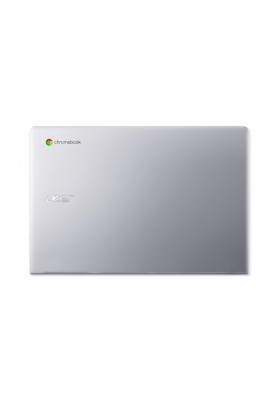 Acer Ноутбук Chromebook CB314-4H 14" FHD IPS, Intel C N100, 8GB, F128GB, UMA, ChromeOS, сріблястий