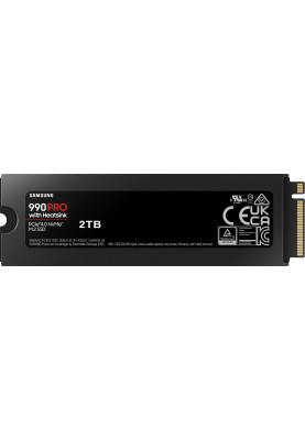Samsung Накопичувач SSD M.2 2TB PCIe 4.0 990PRO + радіатор