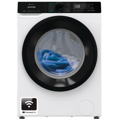 Gorenje Прально-сушильна машина фронтальна, 8(5)кг, 1400, A+, 51см, дисплей, інвертор, Wi-Fi, білий