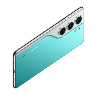 TECNO Смартфон Camon 40 (CM5) 6.78" 8/256ГБ, 2SIM, 5200мА•год, Emerald Lake Green