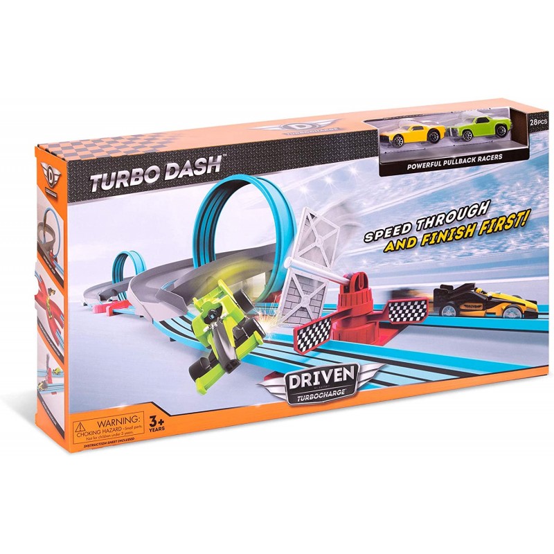 DRIVEN Трек TURBOCHARGE TURBO DASH 28 ел.