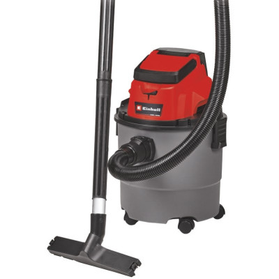 Einhell Пилосос TC-VC 18/15 Li-Solo, PXC, акум., 15л, 8кПа, (без АКБ та ЗП)