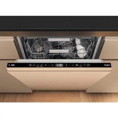 Whirlpool Посудомийна машина вбудовувана, 15компл., A+++, 60см, дисплей, 3й кошик, білий