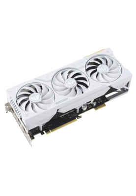 ASUS Відеокарта GeForce RTX 4070 Ti SUPER 16GB GDDR6X TUF-RTX4070TIS-16G-BTF-WHITE білий