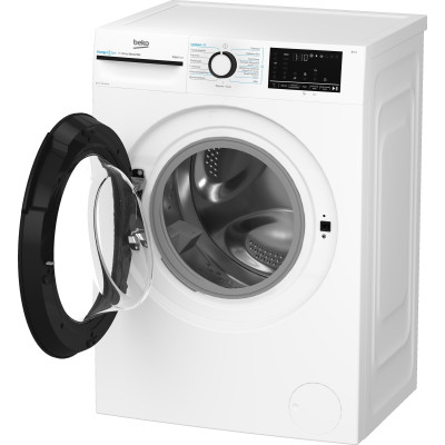Beko Пральна машина фронтальна, 6кг, 1200, A+++, 45см, дисплей, інвертор, пара, білий