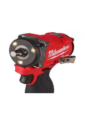 Milwaukee Гайковерт ударний аккумуляторний M12 FCIWF12G3-502X 12В АКБ 2х5А·рік 0-3000об·хв 542Нм 1/2" ЗП M12C кейс 1.5кг