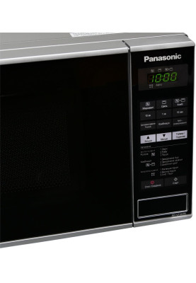 Panasonic Мікрохвильова піч, 20л, 800Вт, гриль, дисплей, нерж
