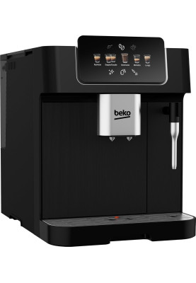 Beko Кавомашина Beko 2.0л, зерно, ручний капучинатор, авторецептів - 5, чорний