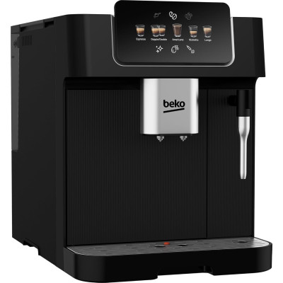 Beko Кавомашина Beko 2.0л, зерно, ручний капучинатор, авторецептів - 5, чорний