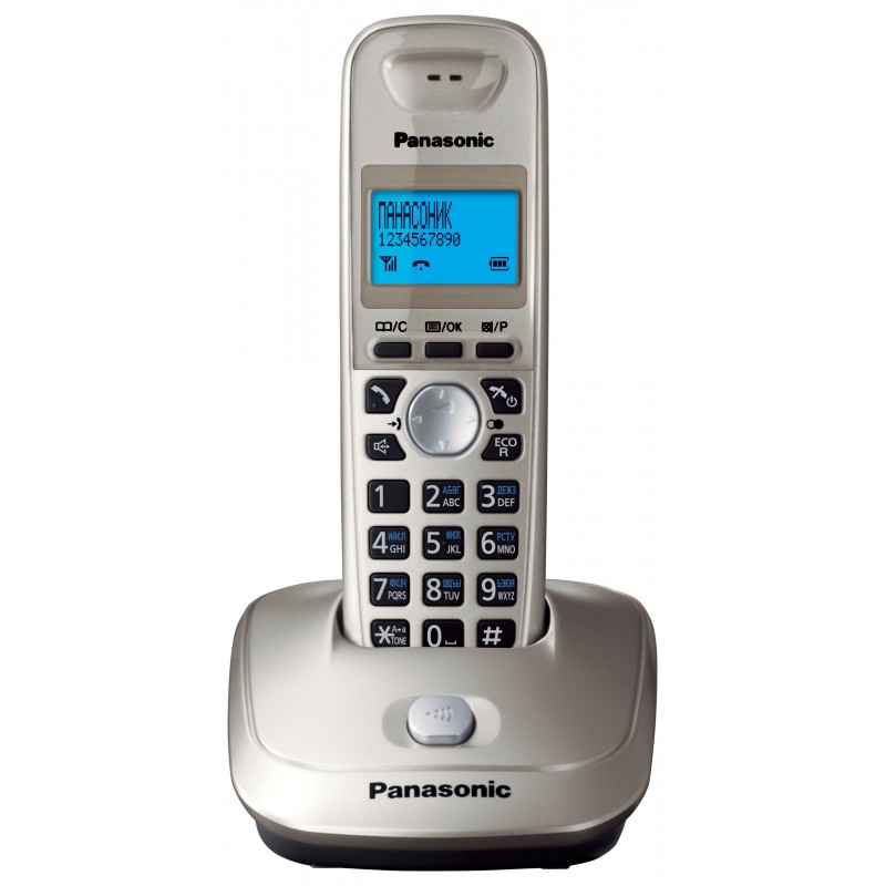 Panasonic Радіотелефон DECT KX-TG2511UAN Platinum