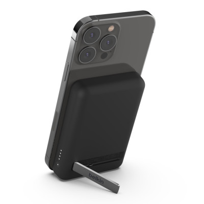 Belkin Акумулятор портативний літій-іонний Power Bank 5000mAh MagSafe Wireless Black