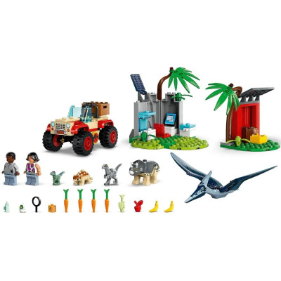 LEGO Конструктор Jurassic World Центр порятунку малюків динозаврів