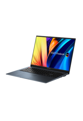 ASUS Ноутбук Vivobook Pro 16 K6602VU-KV026 16" WQXGA IPS, Intel i7-13700H, 16GB, F1TB, NVD4050-6, noOS, Блакитний